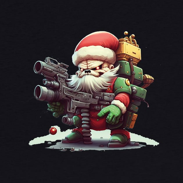 Santa by horrorshirt